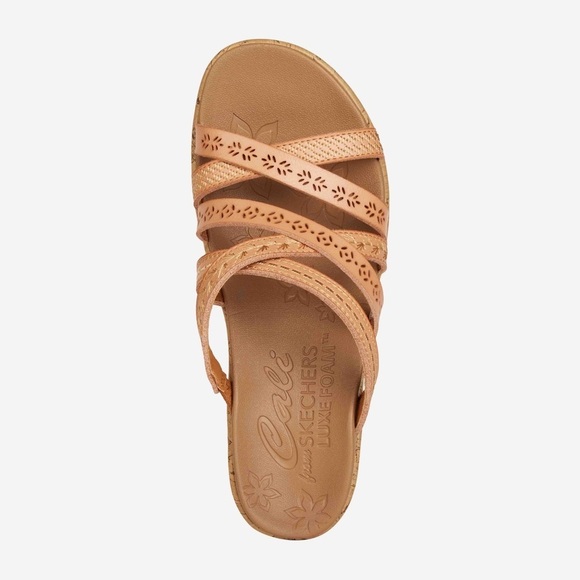 Skechers Shoes - Sketchers BEVERLEE - TIGER POSSE wedge sandal wide size 10 new